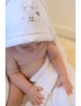 Рушник-конверт для ванної Babynomade - білий/ 0-6 міс, 0836166 - 5