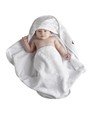 Рушник-конверт для ванної Babynomade - білий/ 0-6 міс., 0836167 - 2